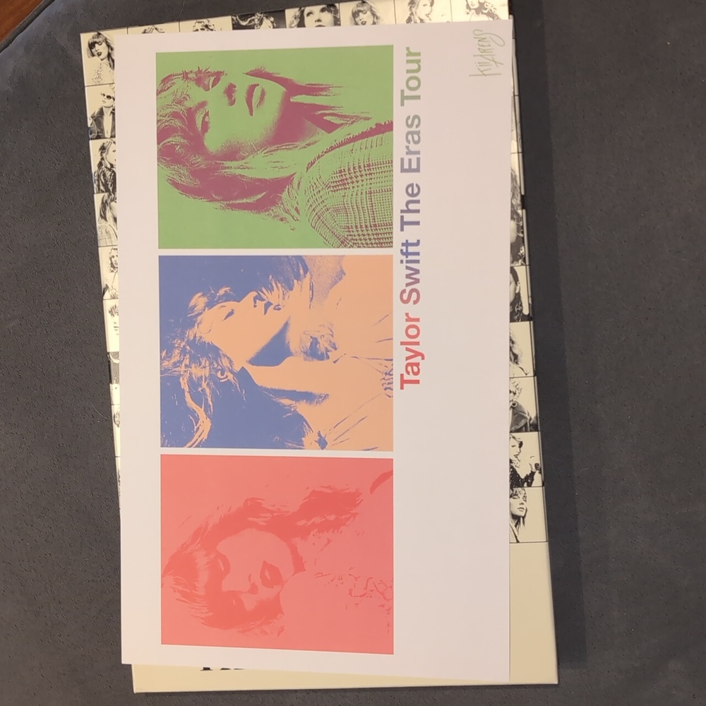 Official The Eras Tour Taylor Swift Poster from VIP Box Set